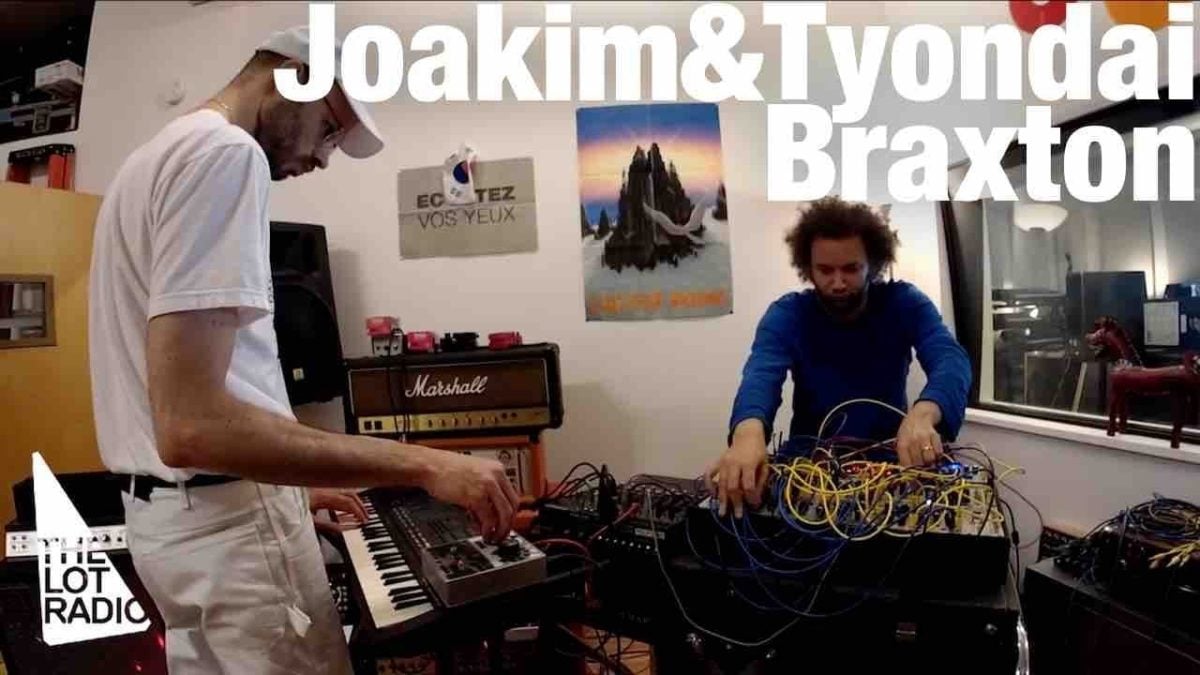 Joakim and Tyondai Braxton @ The Lot Radio x World Synth Day (May 23, 2018)