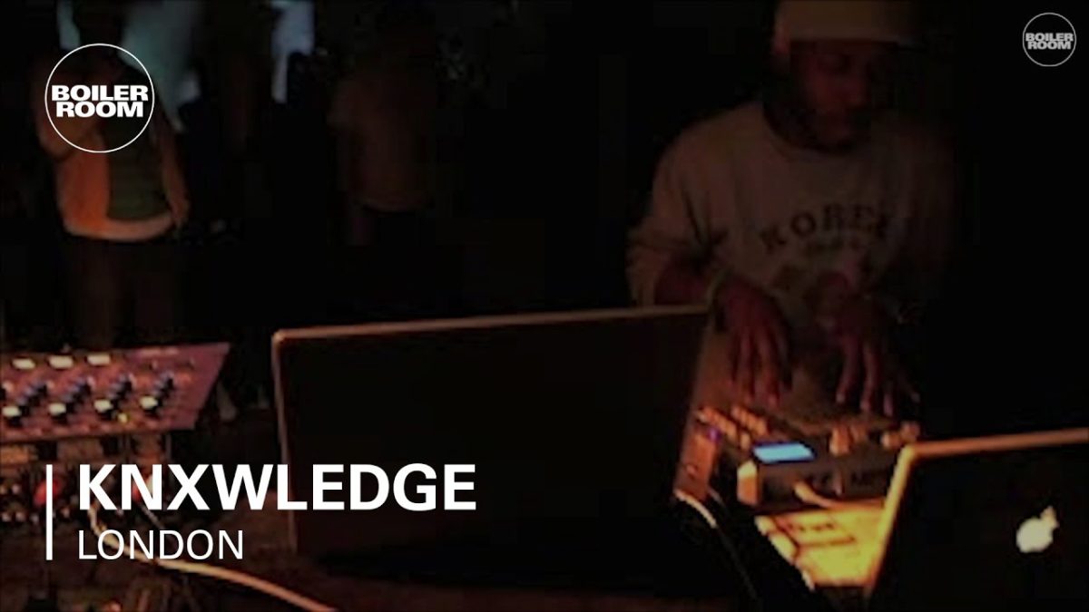 Knxwledge Boiler Room #48 London DJ Set
