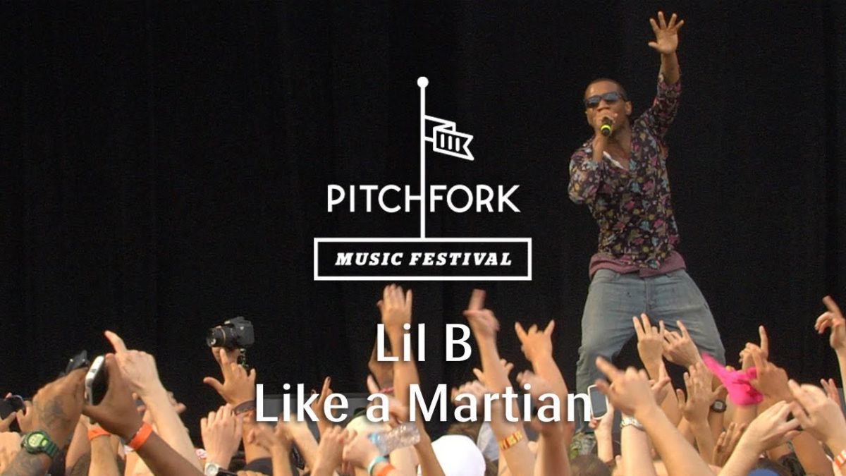 Lil B - "Like a Martian" - Pitchfork Music Festival 2013