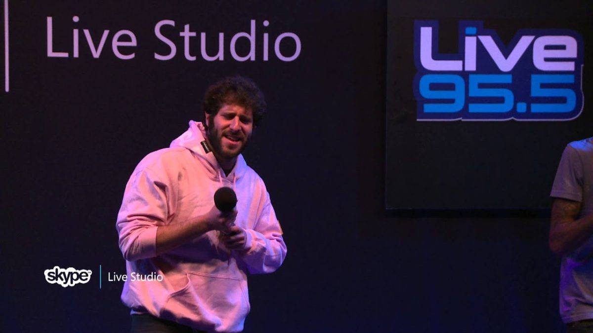 Lil Dicky - $ave Dat Money (LIVE 95.5)