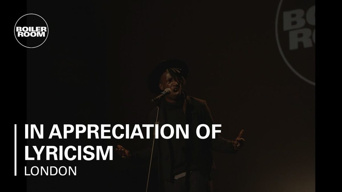 Boiler Room London x Saul Williams Presents: In Appreciation Of Lyricism (Part One)