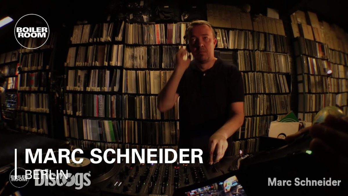 Marc Schneider Boiler Room Berlin DJ Set