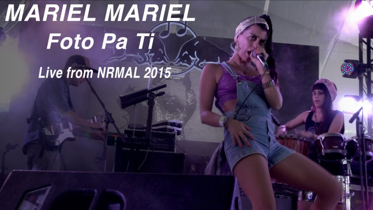 Mariel Mariel performs "Foto Pa Ti" at NRMAL