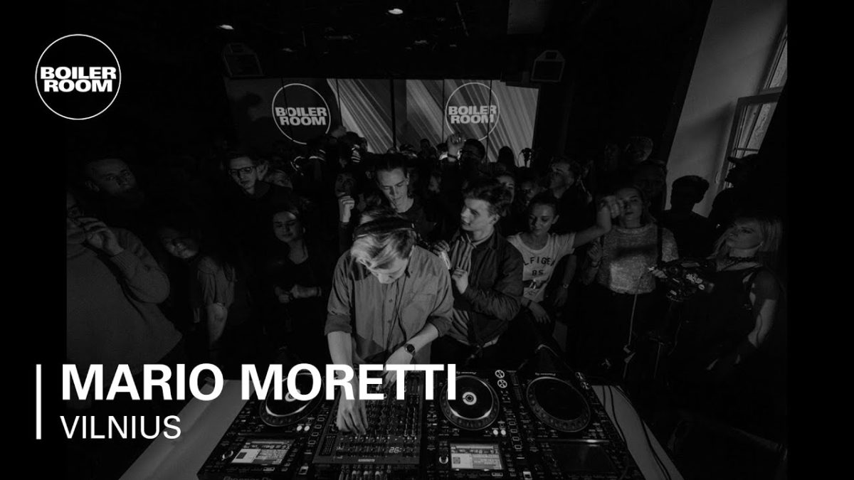 Mario Moretti Boiler Room Vilnius DJ Set
