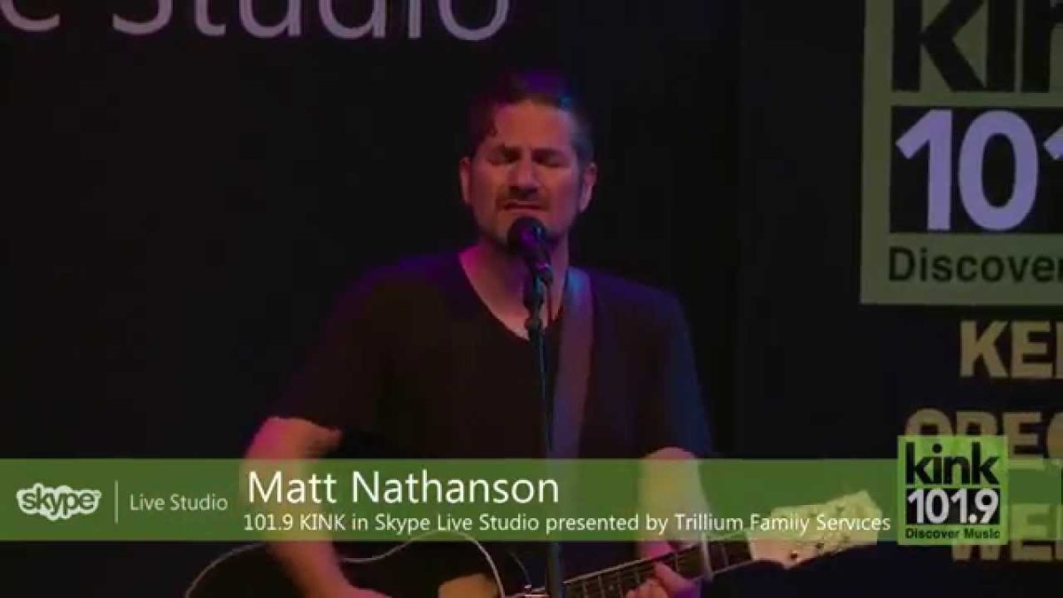 Matt Nathanson - Come On Get Higher (101.9 KINK)