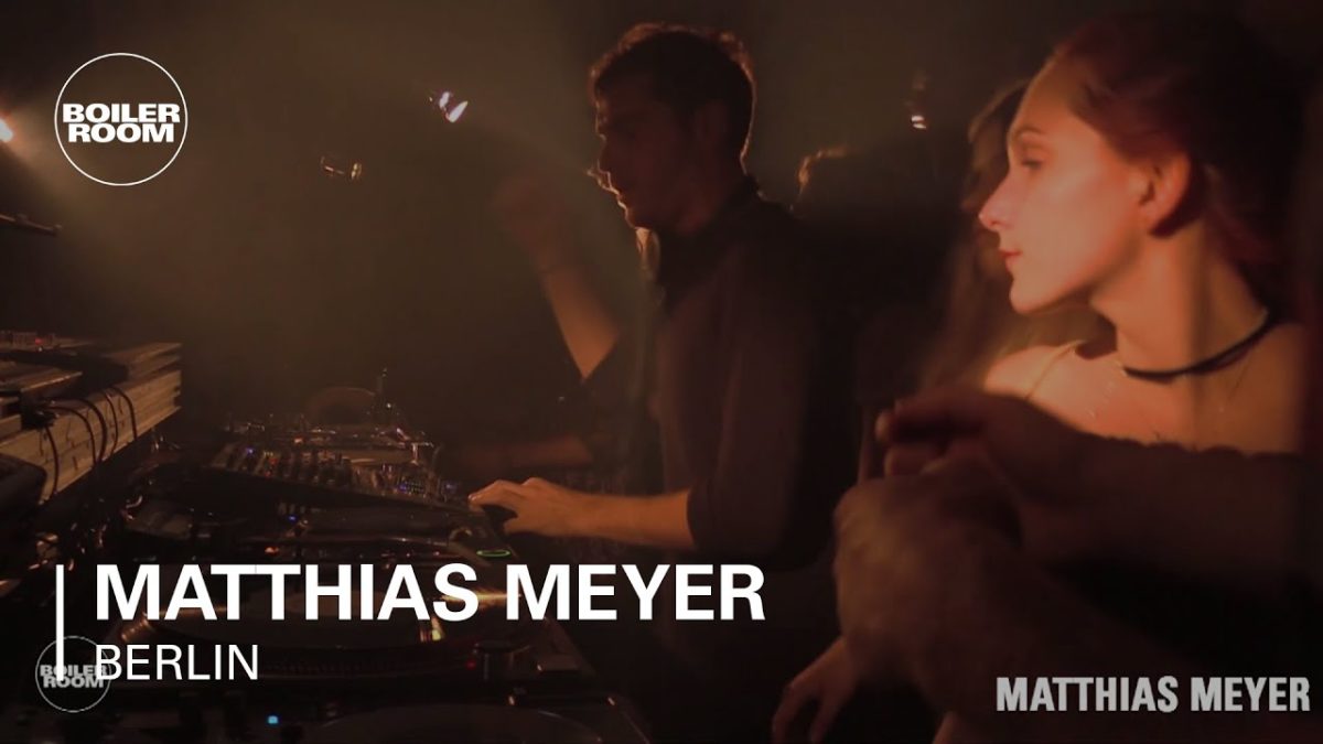 Matthias Meyer Boiler Room Berlin DJ Set