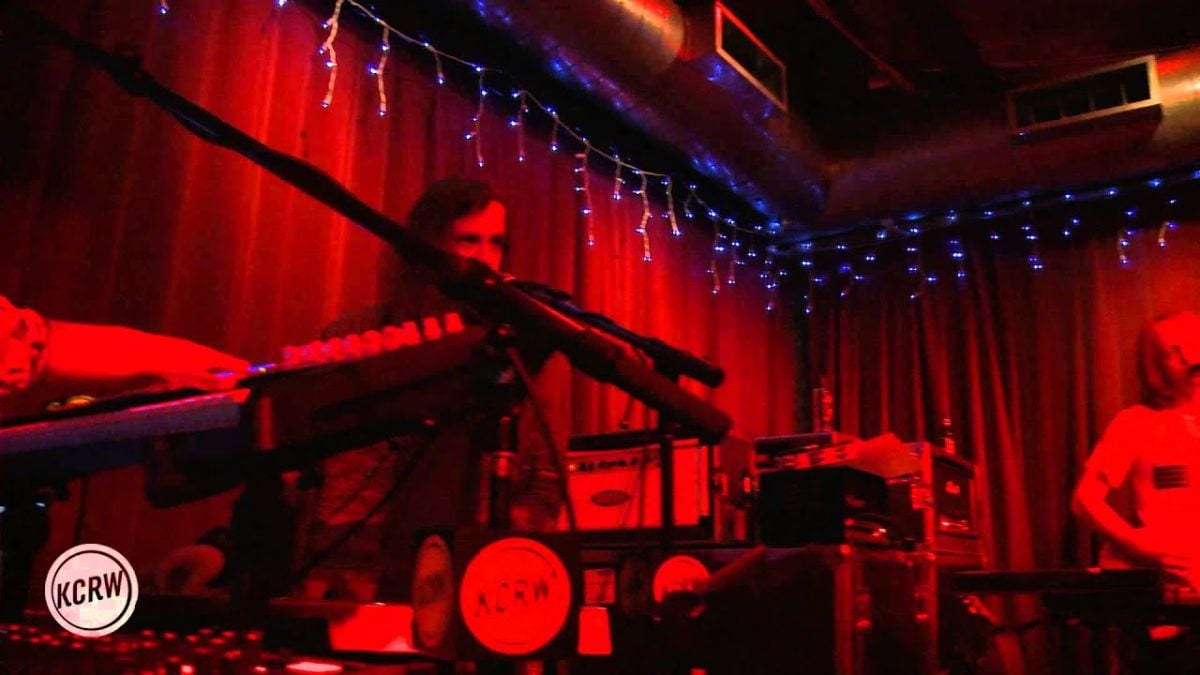 MGMT performing "Time To Pretend" Live on KCRW