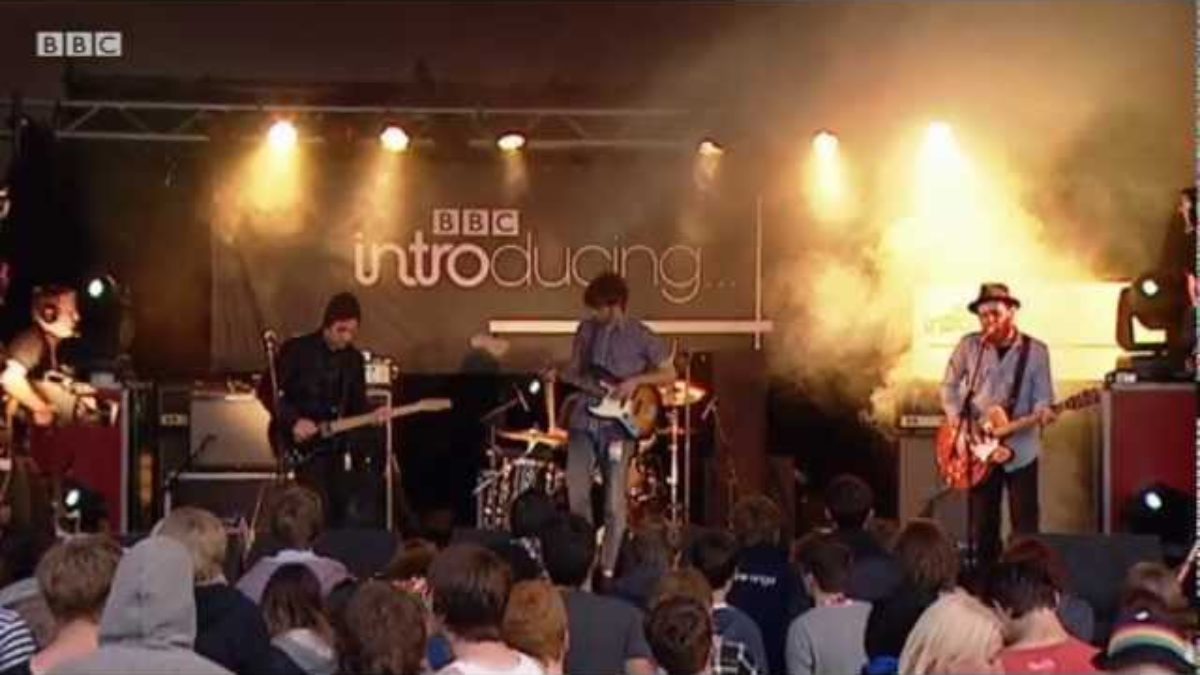 Milkmaid at Reading Festival 2011- BBC Introducing stage