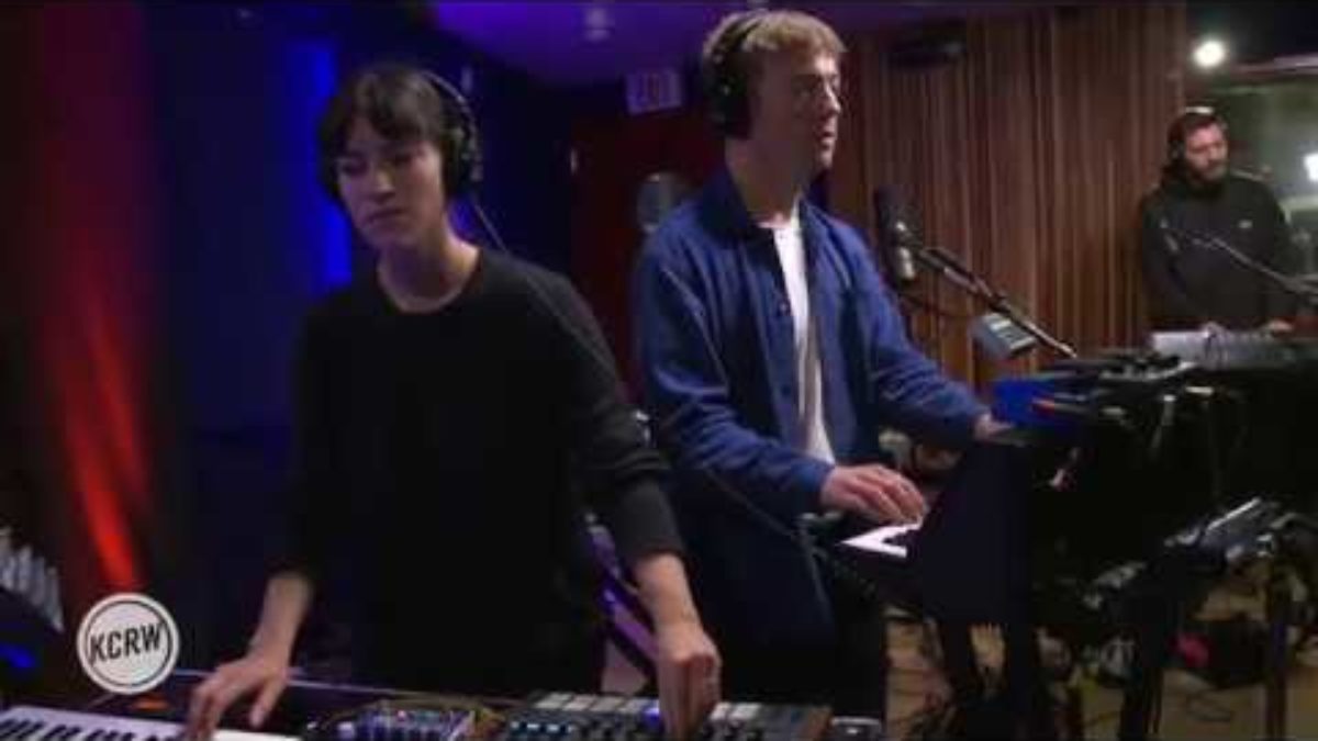Mount Kimbie performing "Delta" Live on KCRW
