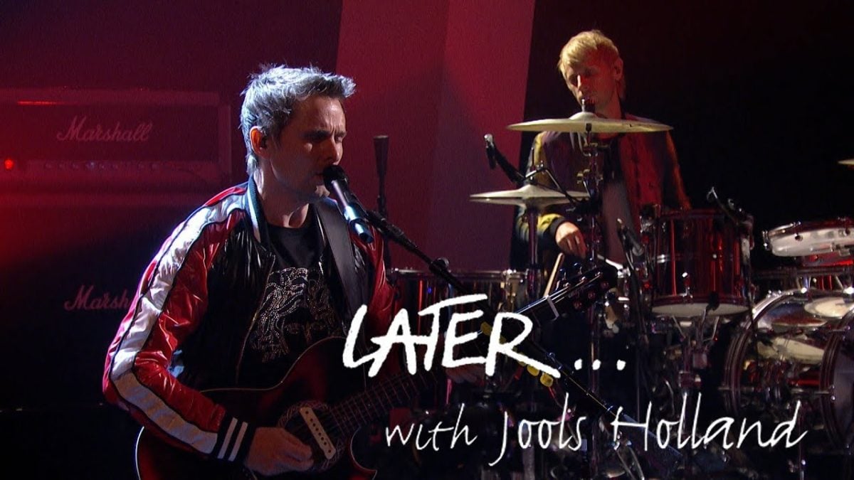 Muse return with Pressure on Later... with Jools Holland