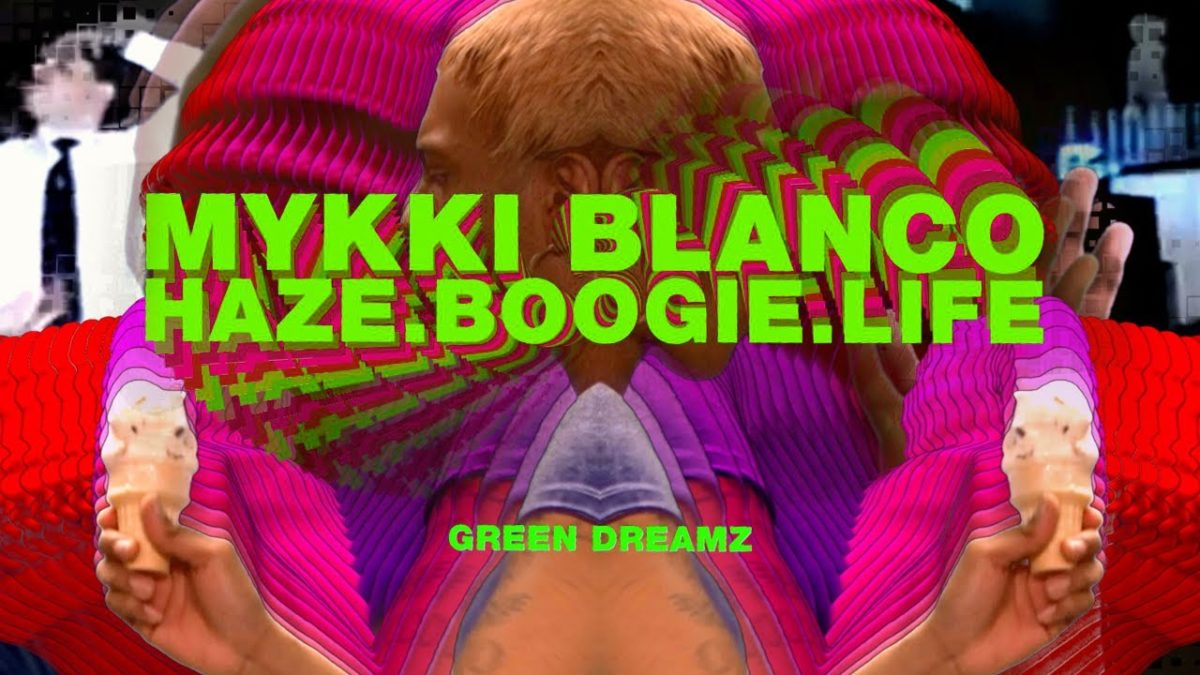 Mykki Blanco Performs "Haze.Boogie.Life" - Green Dreamz