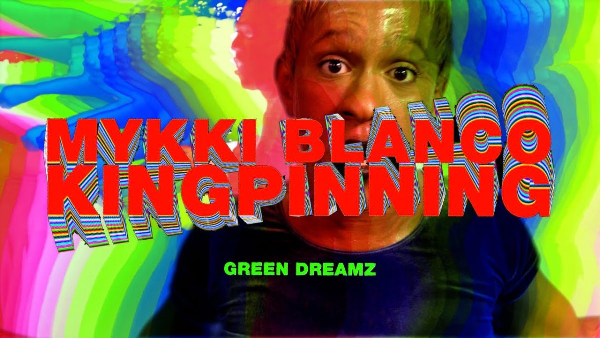 Mykki Blanco Performs "Kingpinning" - Green Dreamz