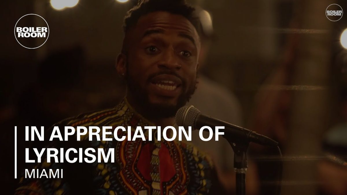 Boiler Room Miami x Saul Williams Presents: In Appreciation Of Lyricism (Part One)