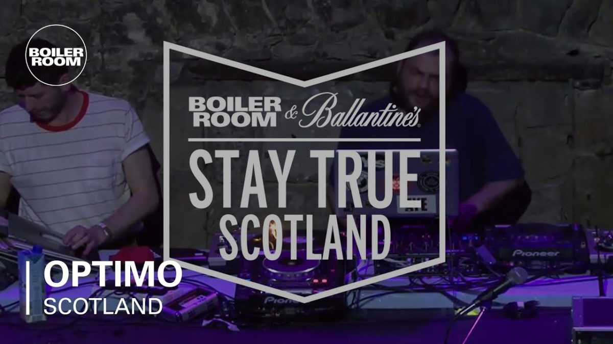 Optimo Boiler Room & Ballantine's Stay True Scotland DJ Set