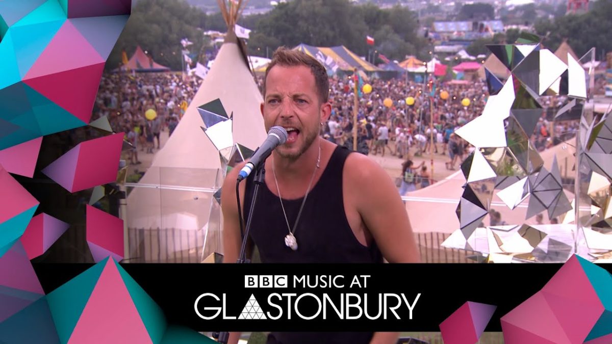 James Morrison performs Feels Like the First Time in acoustic session at Glastonbury 2019