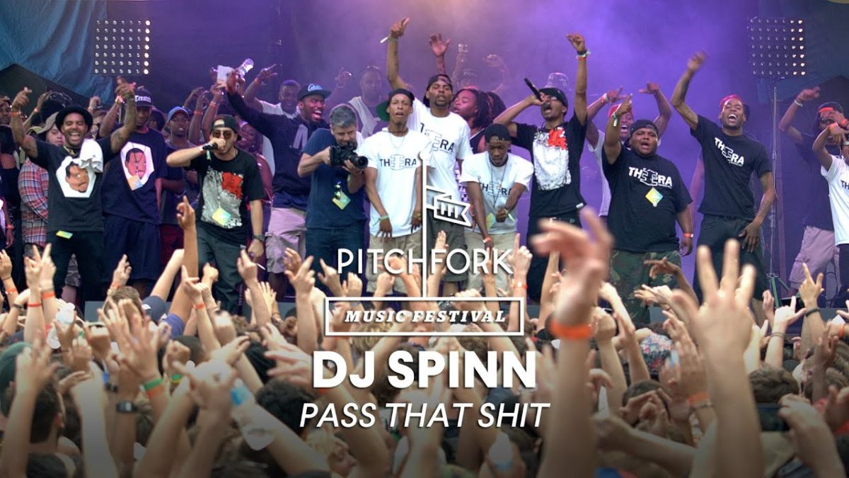 DJ Spinn performs "Pass That Shit - Walk It Out" - Pitchfork Music Festival 2014