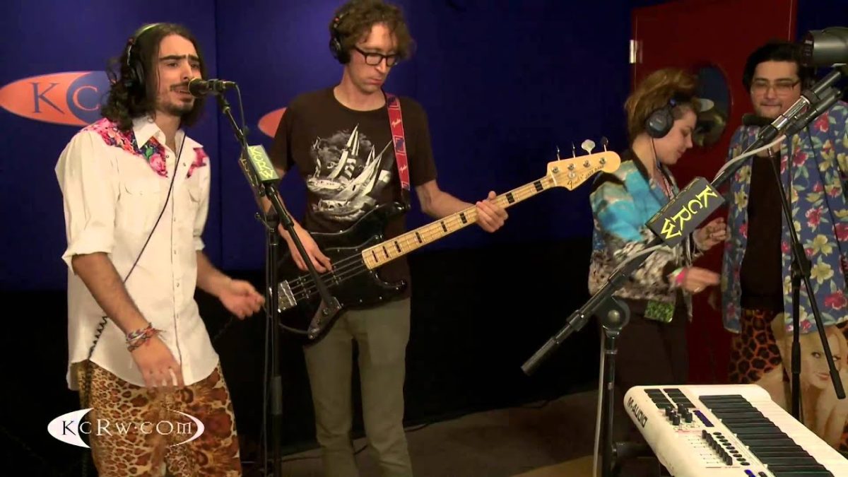 Poolside and Bonde do Role performing "Baby Don't Deny It" Live on KCRW
