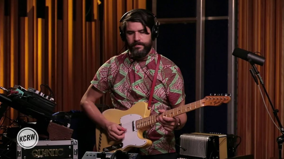 Quantic performing "Zamia" Live on KCRW
