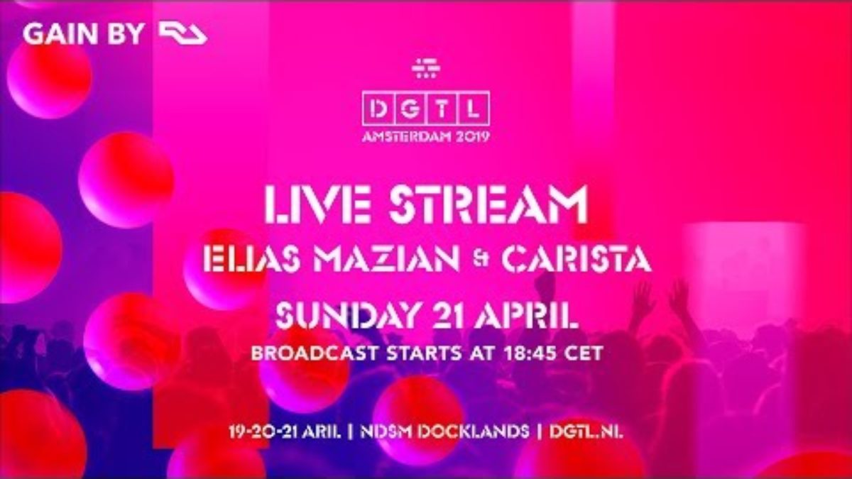 RA Live: Elias Mazian & Carista at DGTL