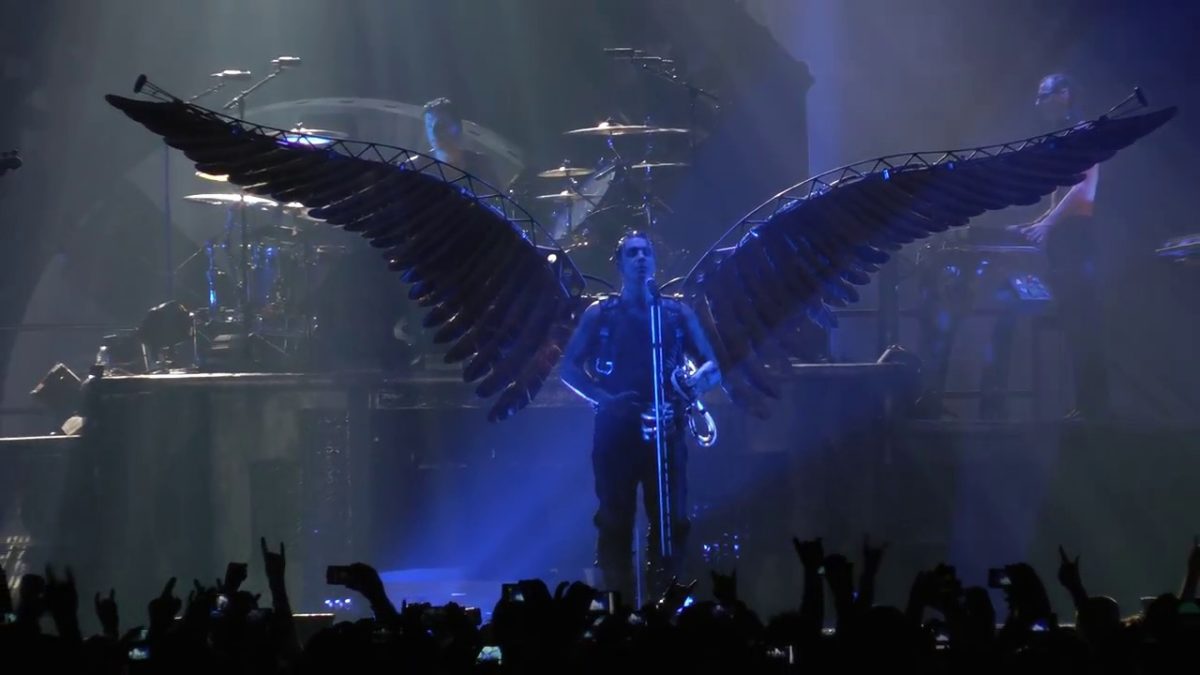 Rammstein - Engel (Wells Fargo Center) Philadelphia,Pa 4.26.12