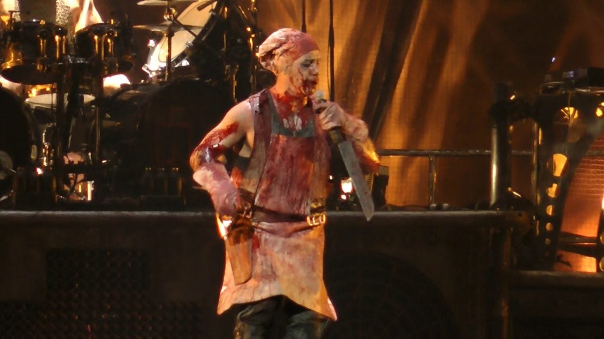 Rammstein - Mein Teil (Wells Fargo Center) Philadelphia,Pa 4.26.12