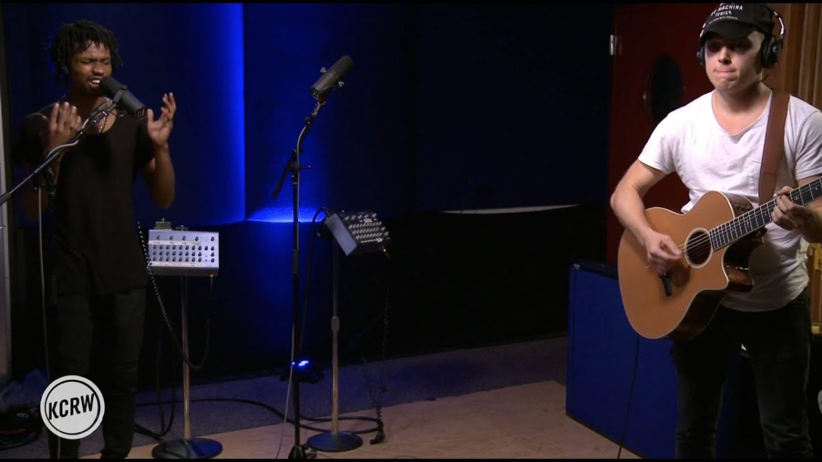 Raury performing "Kingdom Come" Live on KCRW