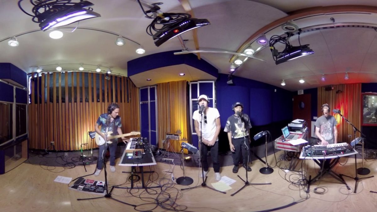Classixx performing "I Feel Numb (Feat. Alex Frankel From Holy Ghost!)" Live on KCRW VR