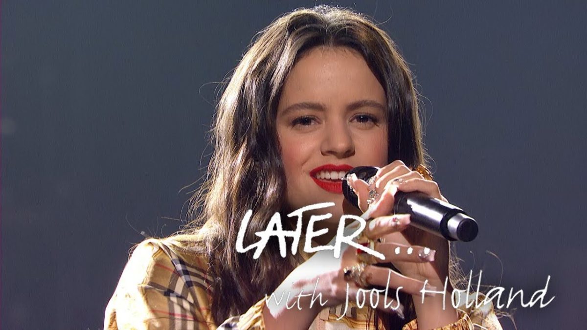 Rosalía performs her smash hit Malamente on Later... with Jools Holland