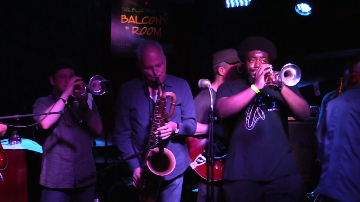 Steven Bernstein's Fest Mob 5/1/18 New Orleans, LA @ Blue Nile Balcony Room