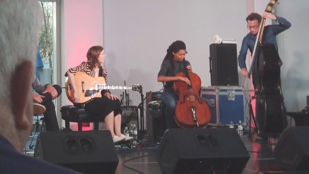 Playing Changes with Larry Grenadier, Tomeka Reid & Mary Halvorson (1 of 2) Big Ears Festival