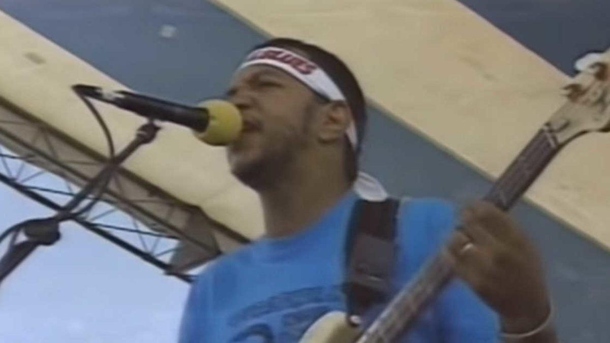 The Meters Perform At The New Orleans Jazz & Heritage Festival In 1990