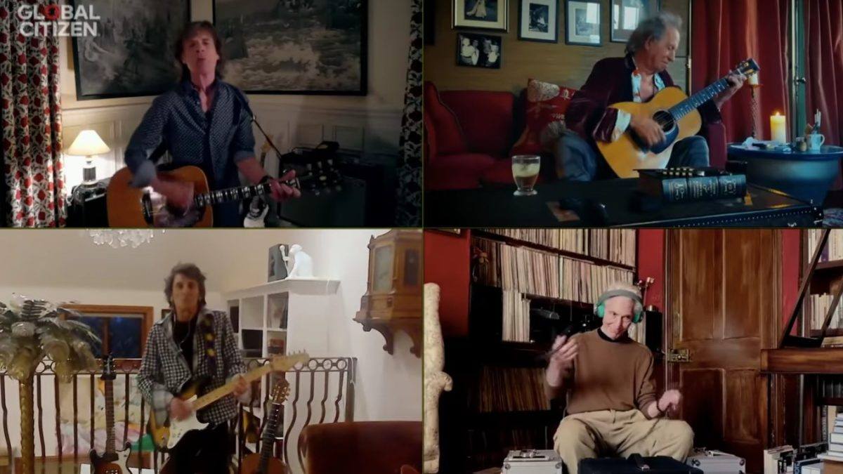 The Rolling Stones Perform ‘You Can’t Always Get What You Want’ For ‘One World: Together At Home’
