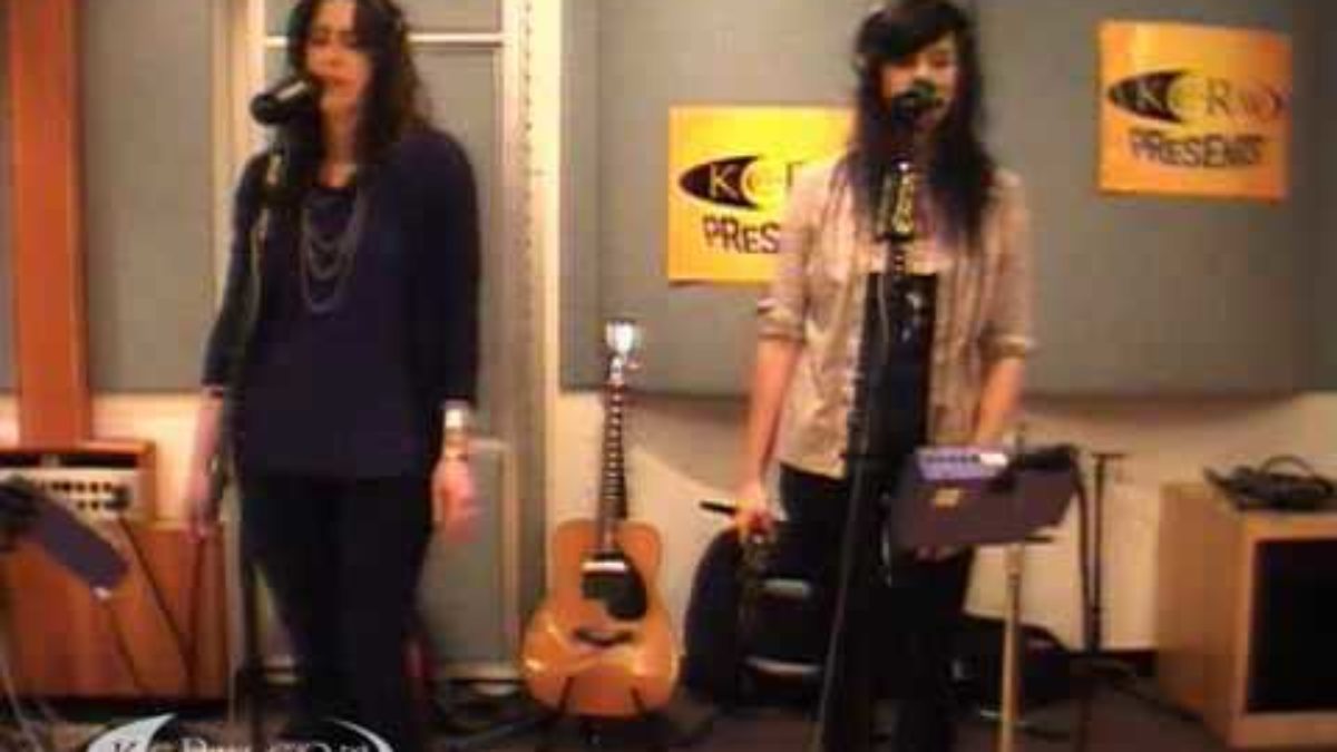 The Watson Twins performing "Devil In You" on KCRW