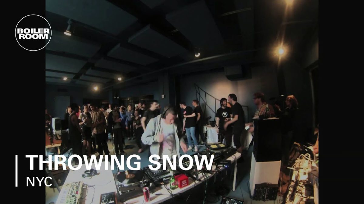 Throwing Snow Boiler Room x Red Bull Music Academy NYC DJ Set