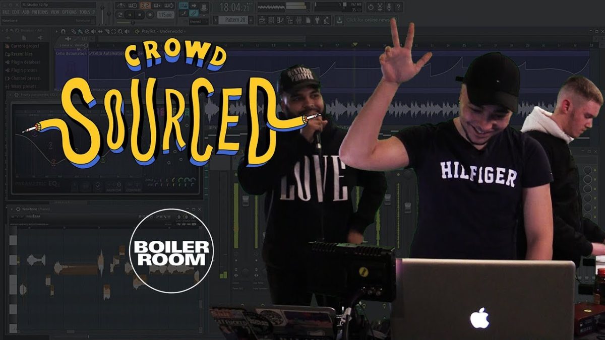 WIZE & friends make beats with sounds you send in | Boiler Room 'Crowdsourced'