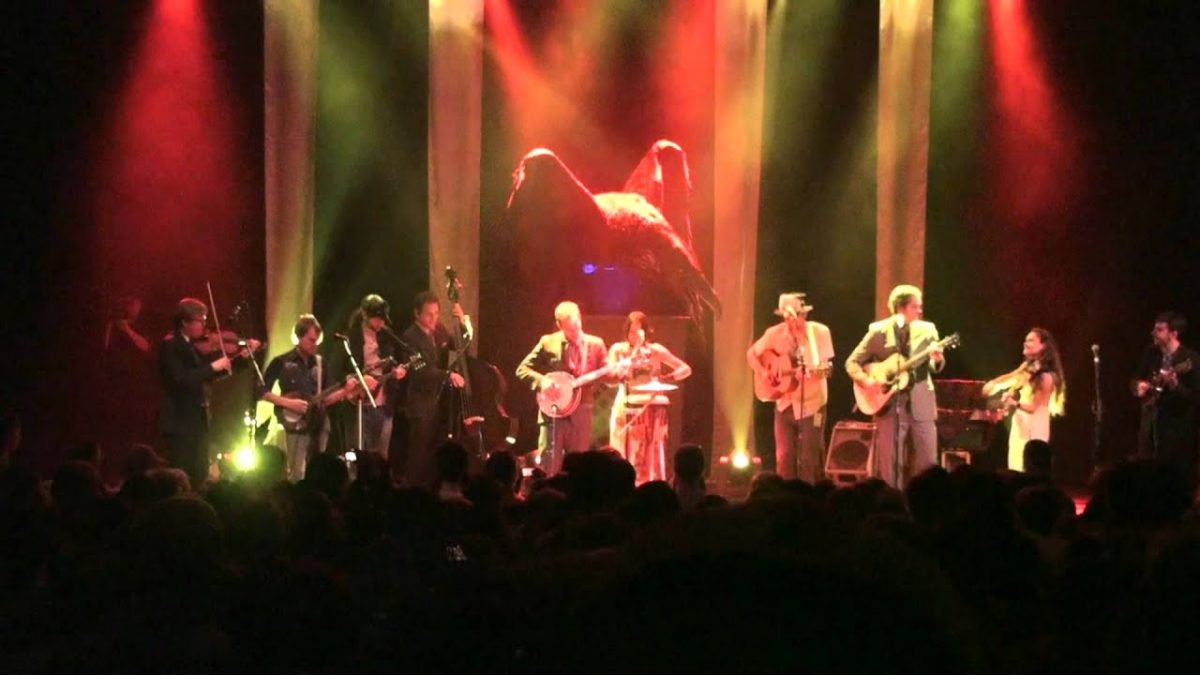Elephant Revival - "Ring Around the Moon" & encore w/ Steep Canyon Rangers 11-19-11 HD tripod