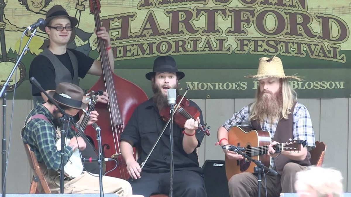 Whiskey Bent Valley Boys, "Reuben's train," at the 2012 John Hartford Memorial Festival
