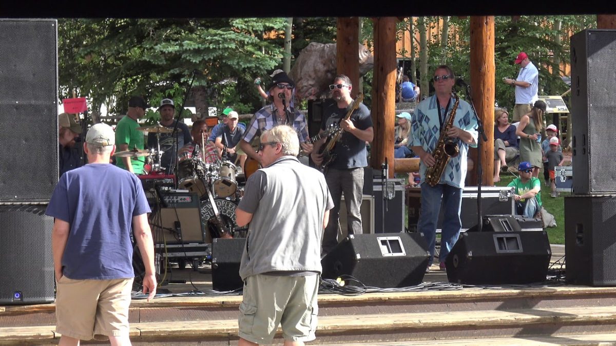 New Orleans Suspects - 6-28-18 full show Frisco Town Park Frisco, CO 4K HD tripod