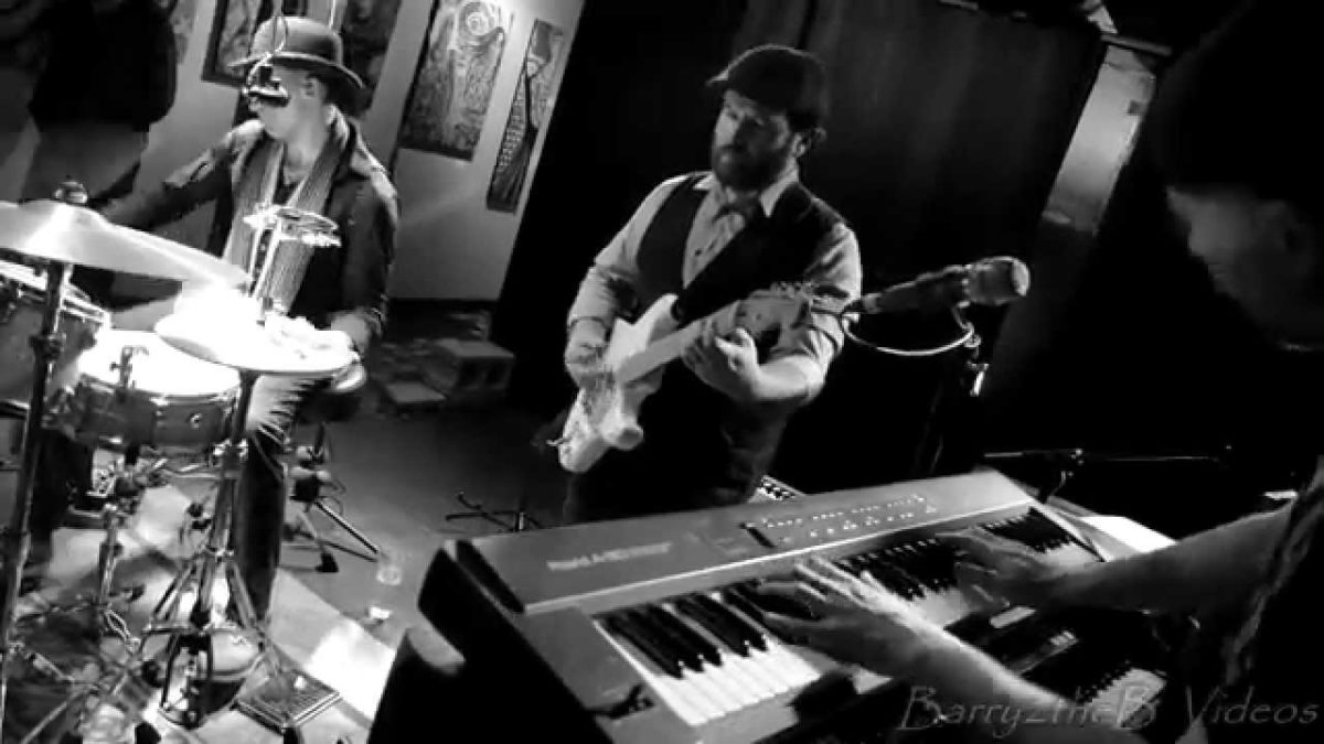 Alan Evans Trio (Playonbrother) - Nothing To Say @ The One Stop - Asheville, NC 2-8-14
