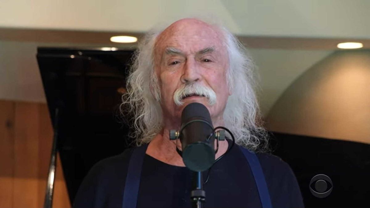 David Crosby Performs ‘What Are Their Names’ For ‘Colbert’