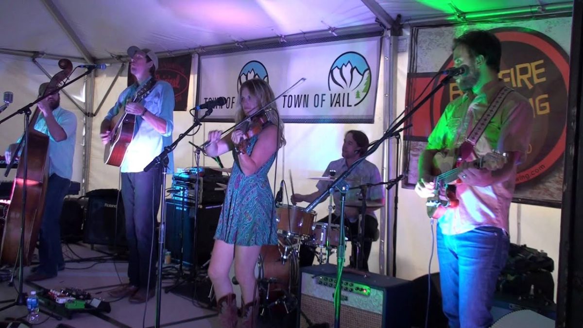 Dead Winter Carpenters - Vail Bluegrass - 8-12-15 Vail CO SBD HD tripod