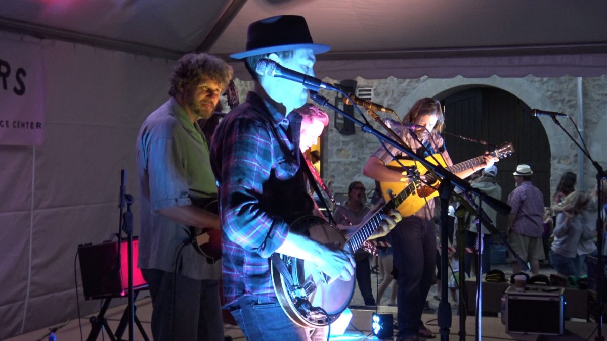 Bluegrass Generals - 6-28-17 2nd set 1 of 2  Arrabelle Square Vail, CO SBD 4K HD tripod