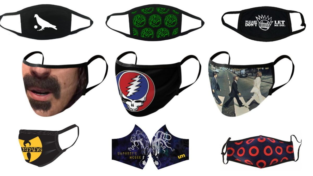 Rock 'N' Roll Face Masks
