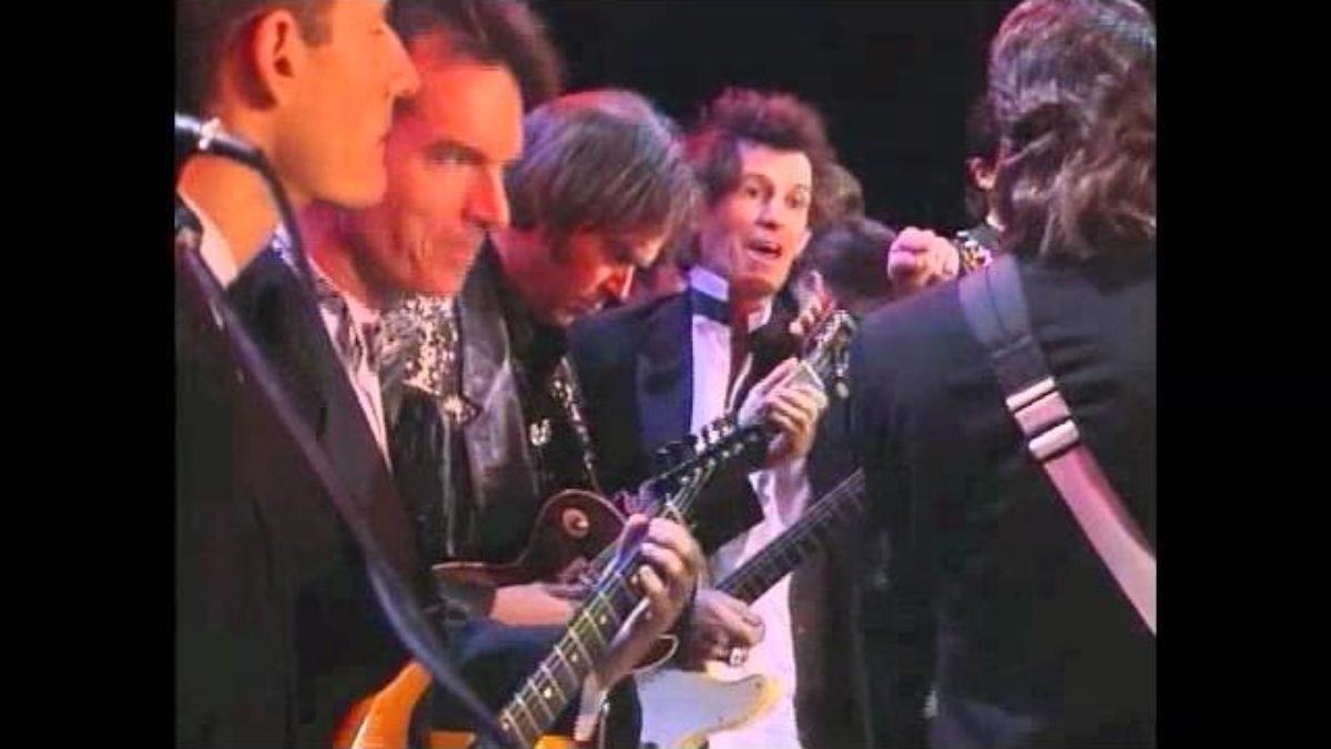 "Green Onions" All-Star Jam at 1992 Inductions