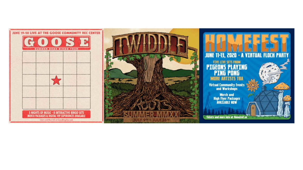 ‘Live From Out There’ Announces Virtual Goose, Twiddle & Pigeons Playing Ping Pong Tours