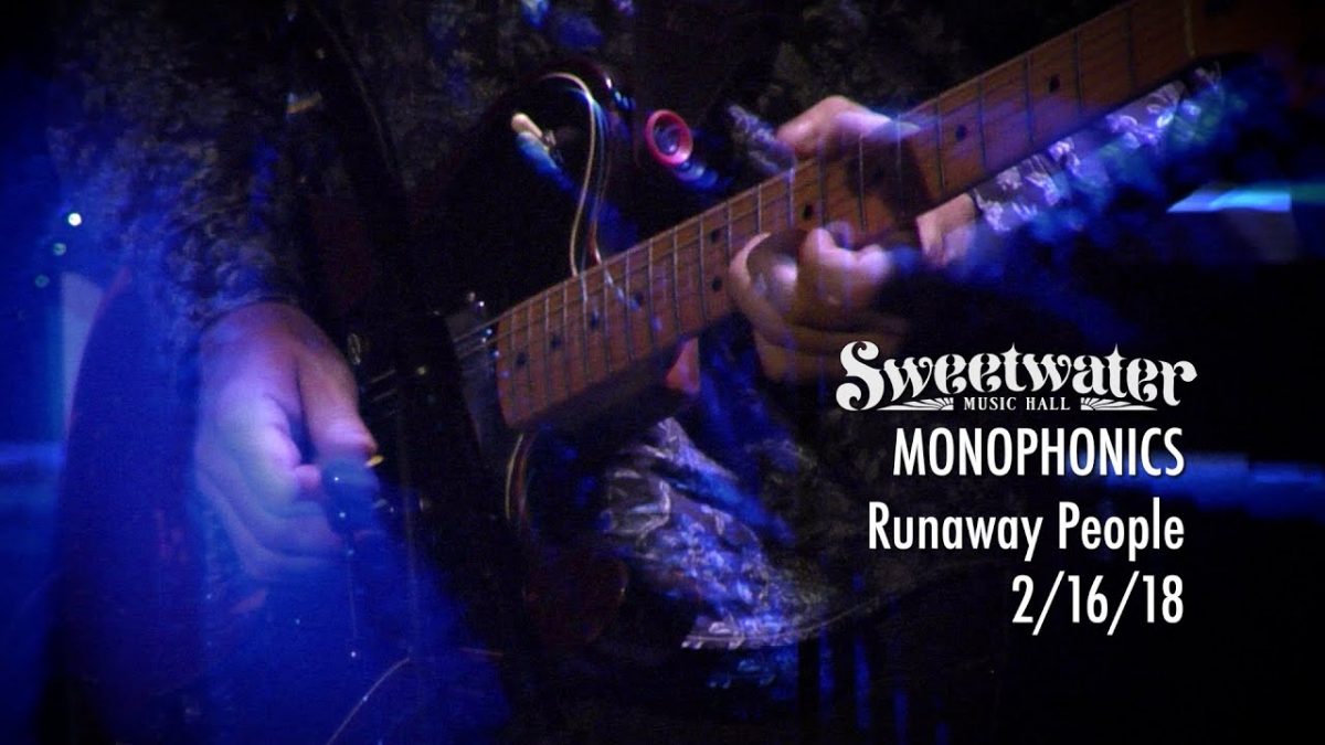 Monophonics - Runaway People - 2/16/18 Sweetwater Music Hall