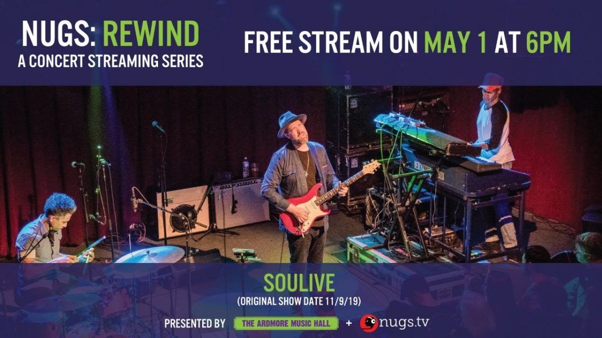 nugs.net Rewind: Soulive 11/9/19 Live from Ardmore Music Hall