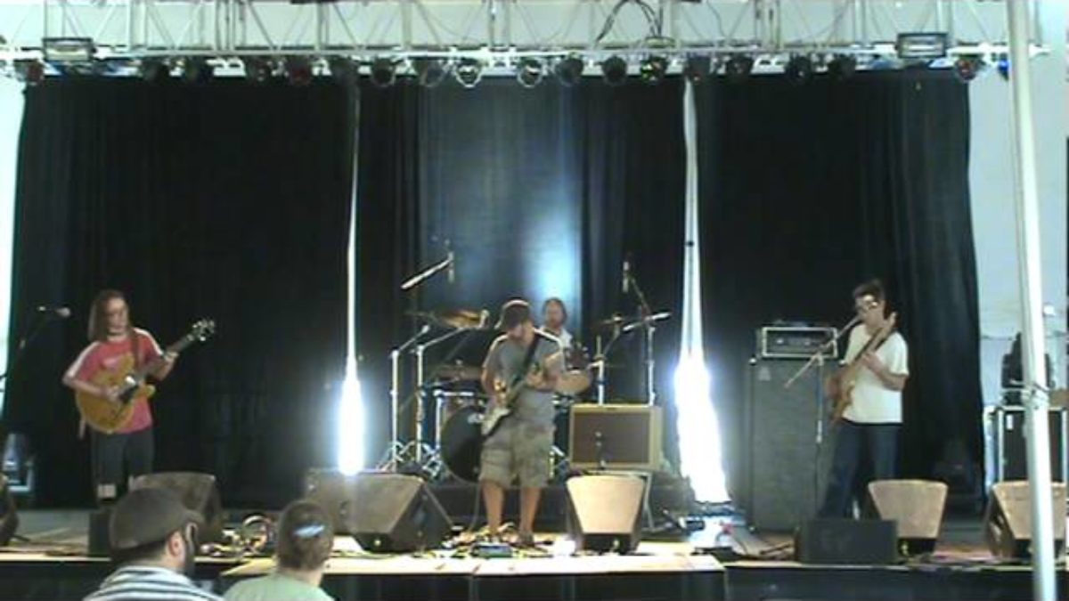 Pete Kartsounes Band - Yonder Harvest Festival 10-14-11 tripod
