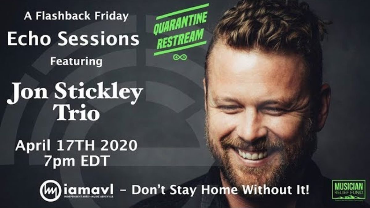 Quarantine Restream - Echo Sessions 14 w/ Jon Stickley Trio