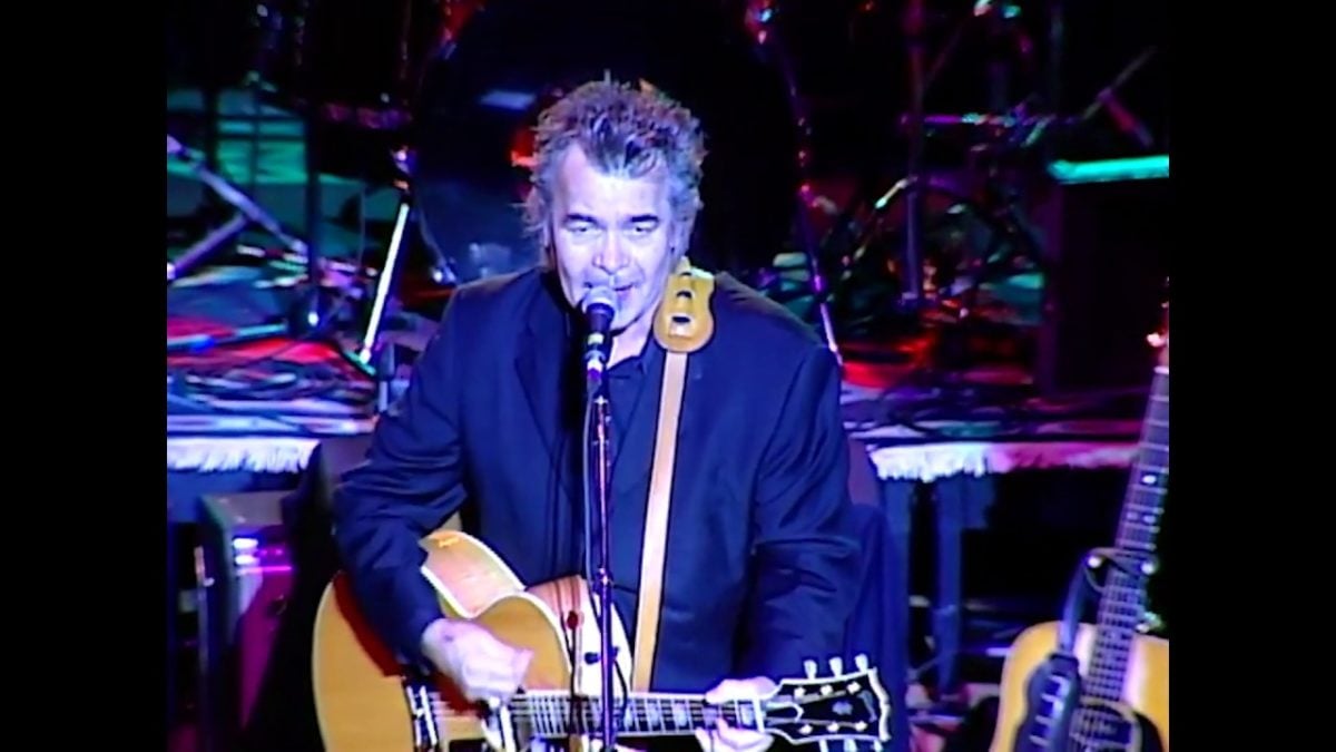 Nominee John Prine Performs "Lake Marie" during 1997 Jimmie Rodgers American Music Masters Tribute
